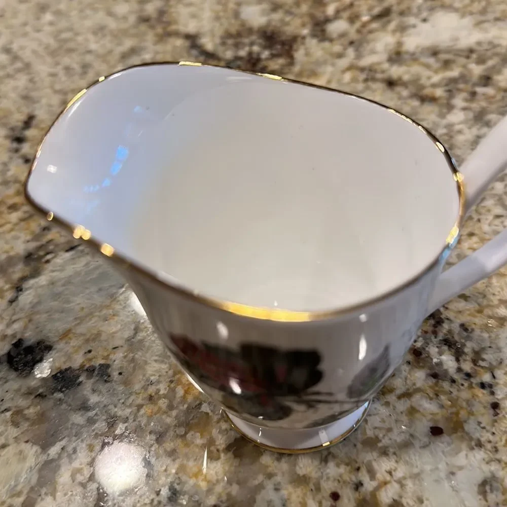 Vintage Royal Albert Masquerade Creamer Bone China replacement piece